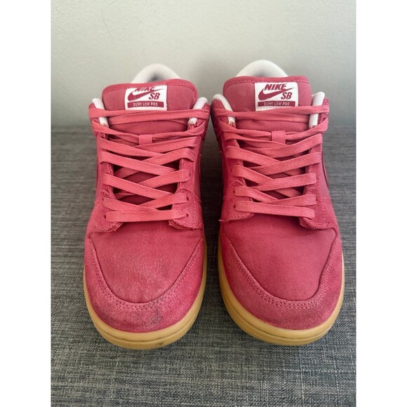 Men's Nike SB Dunk Low Adobe Red/Gum Size 9.5 Missing Insoles *Read* - Picture 1 of 12